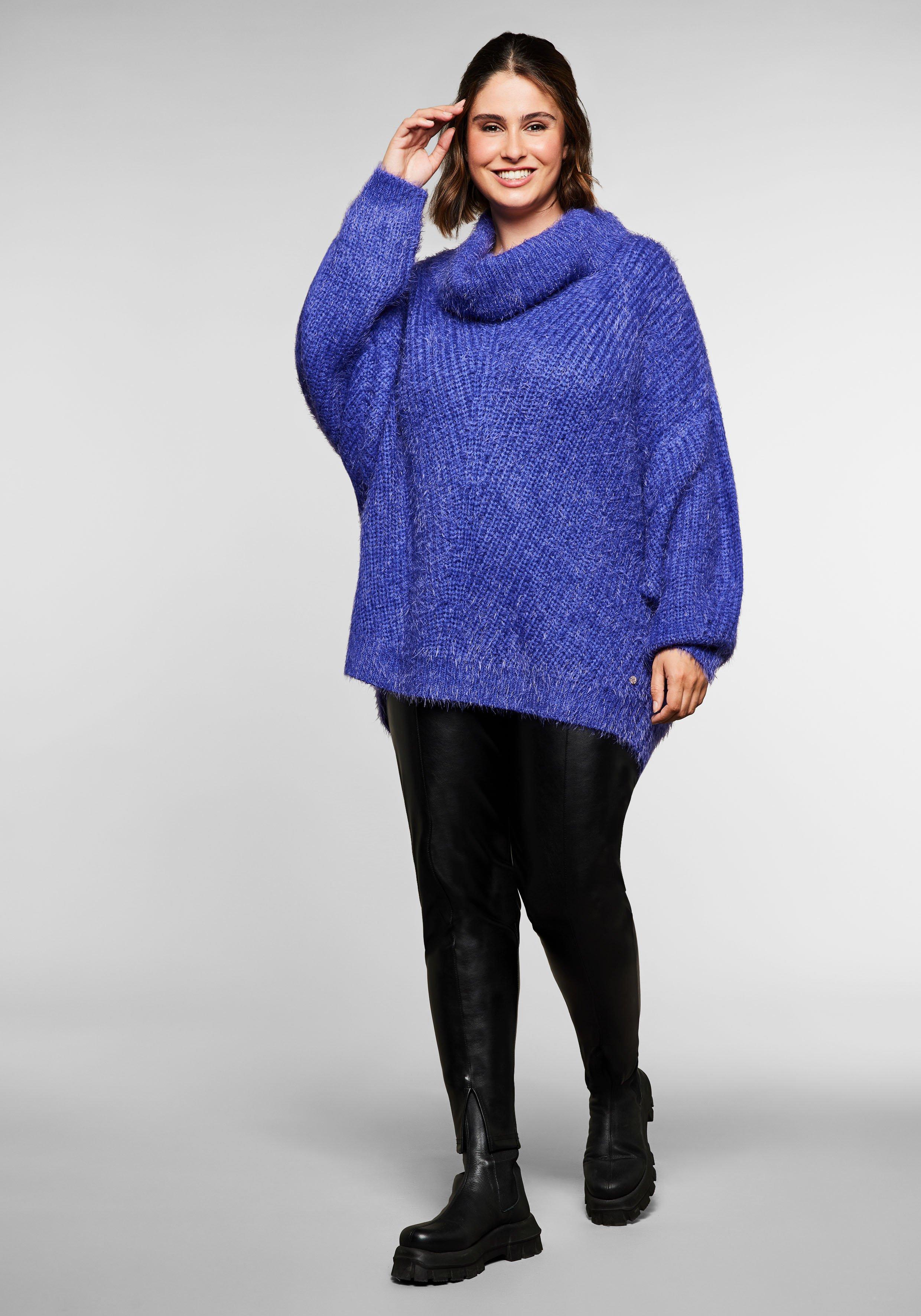 Pullover mit abnehmbarem Loopschal