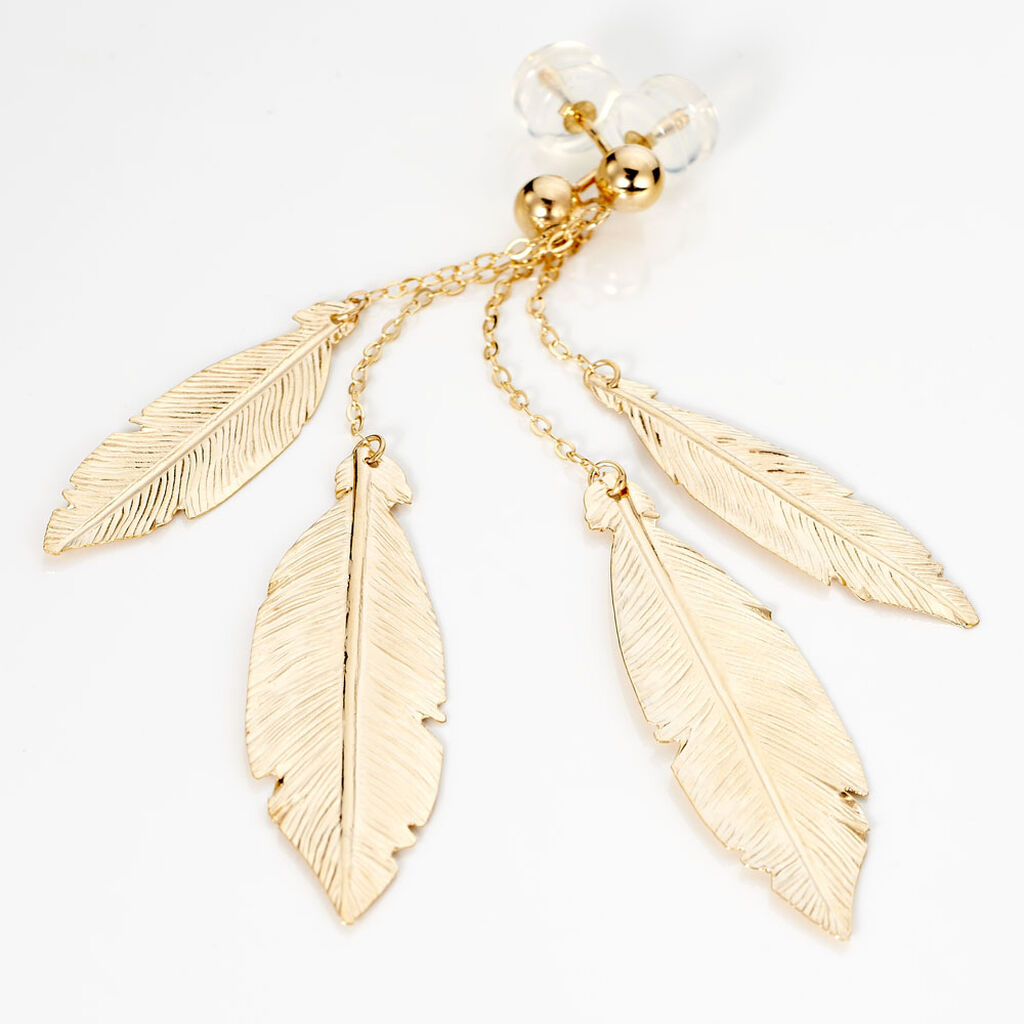 Boucles D'oreilles Pendantes Soline Or Jaune