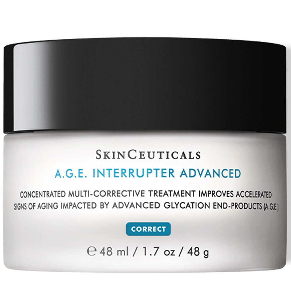 SkinCeuticals A.G.E. Interrupter Advanced, Anti-Aging-Gesichtspflege für reife, trockene und empfindliche Haut