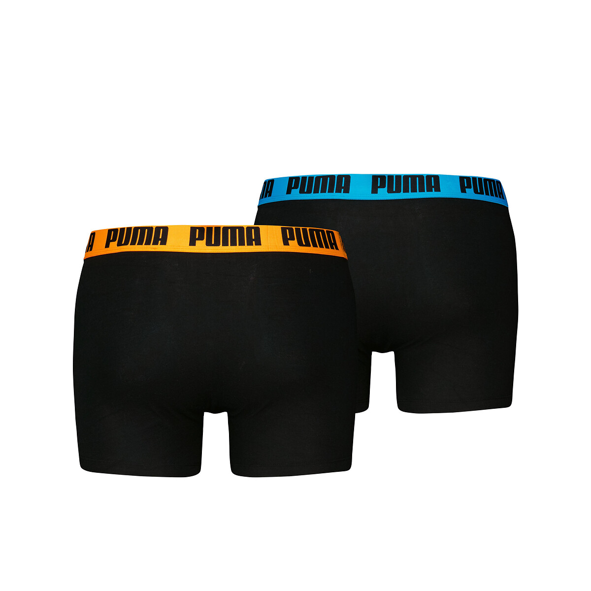 PUMA<br>Conjunto de 2 cuecas boxer lisas para uso diário