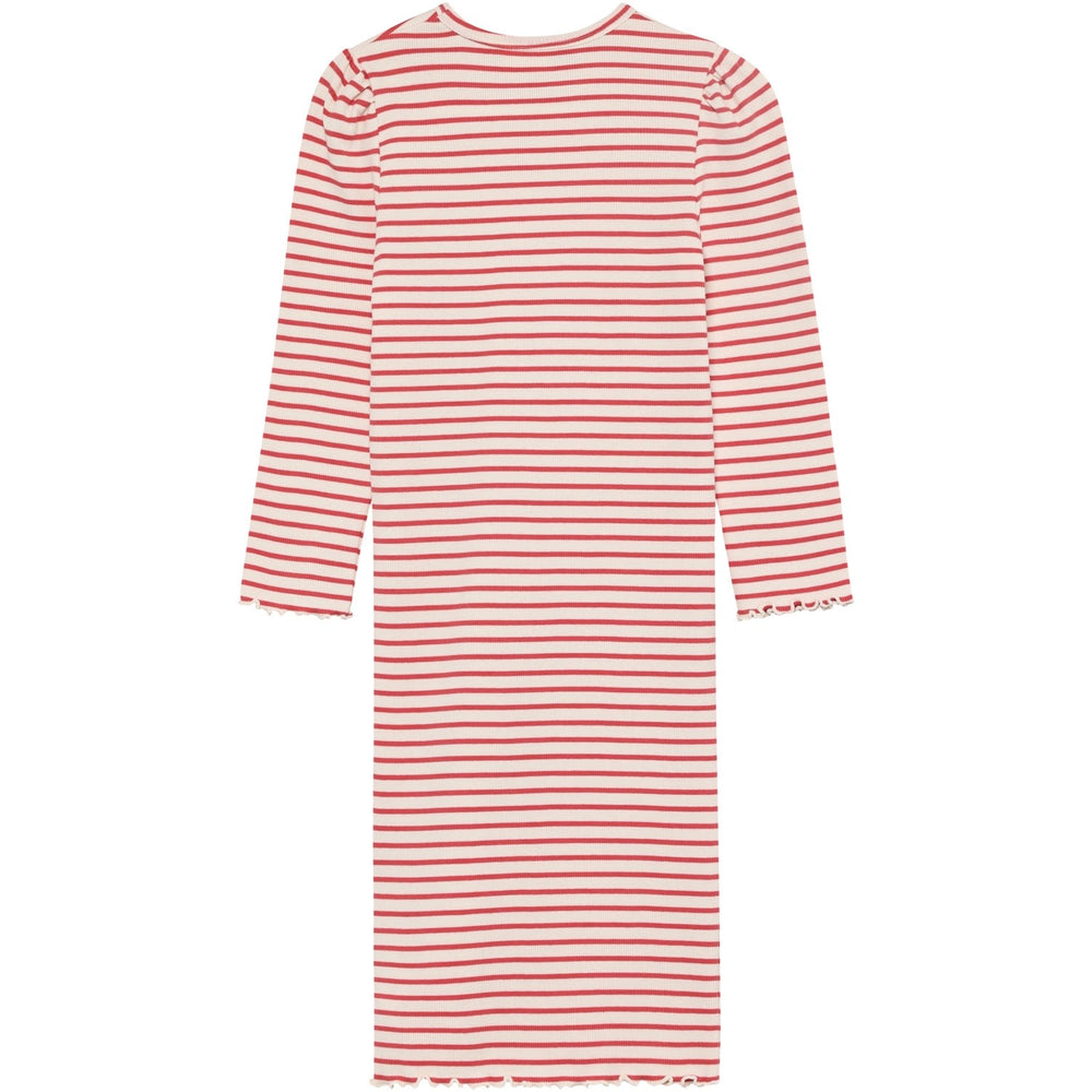 Køb Minymo Spiced Coral Kjole Ls Rib