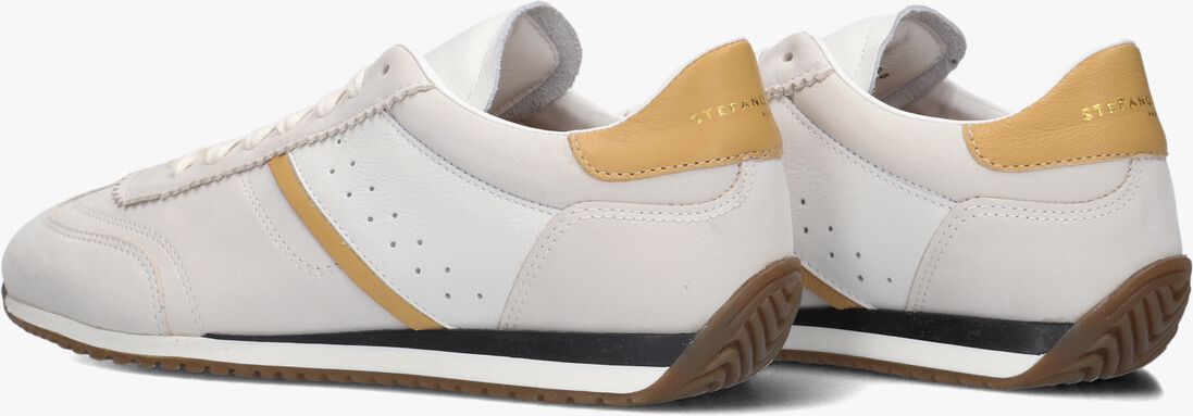 witte stefano lauran lage sneakers 1tage1031