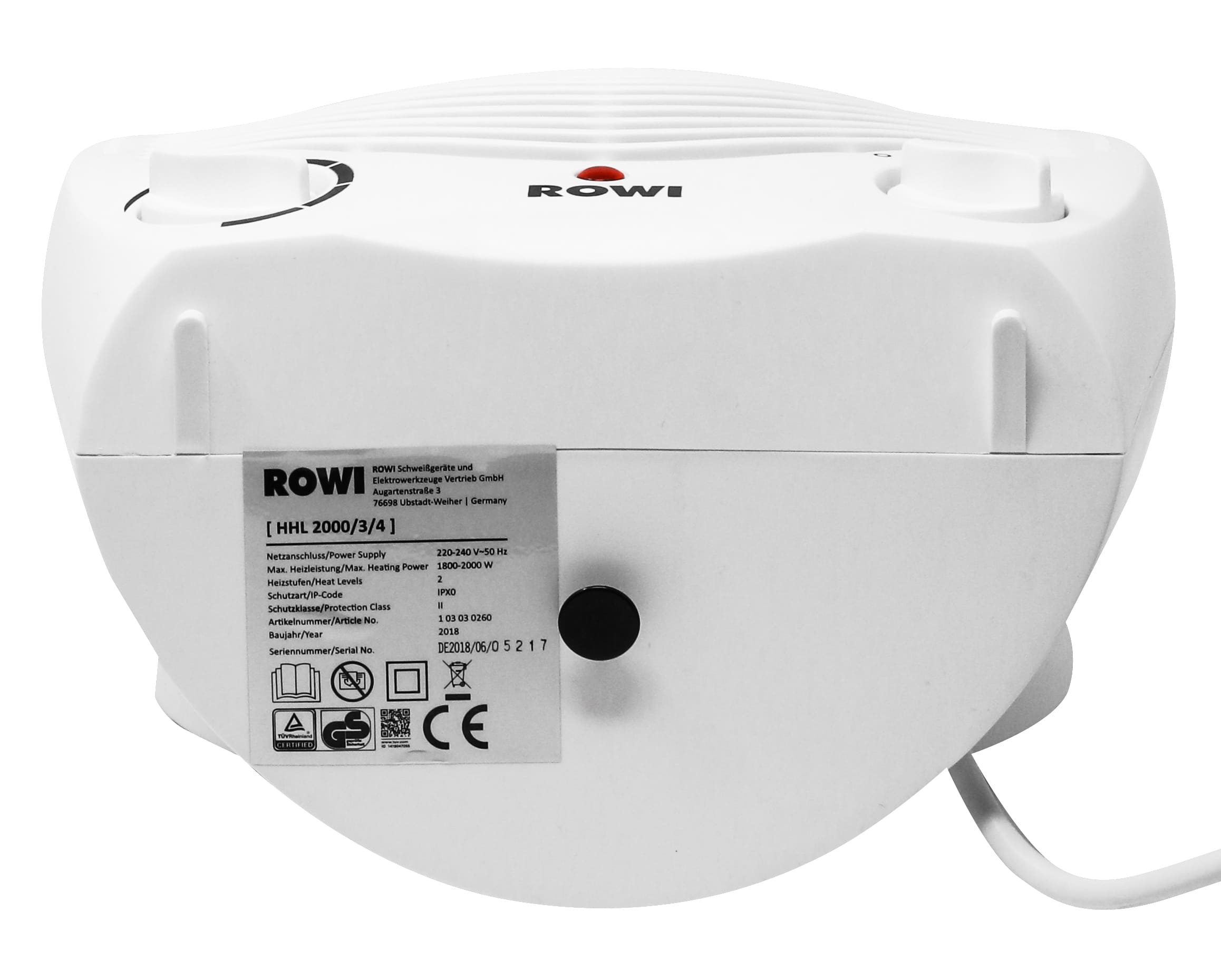 Heizlüfter 2000W