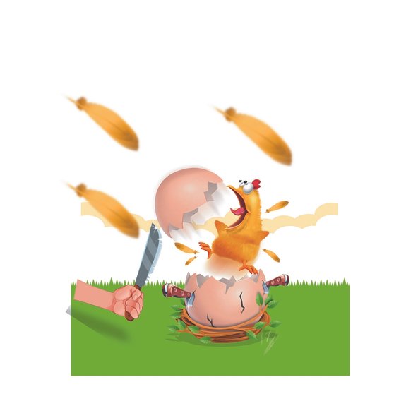 SOS poussin