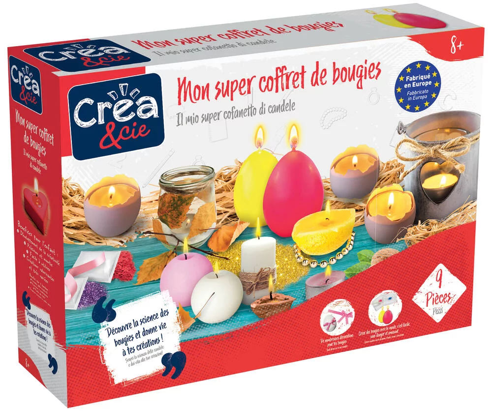 MON SUPER COFFRET DE BOUGIES