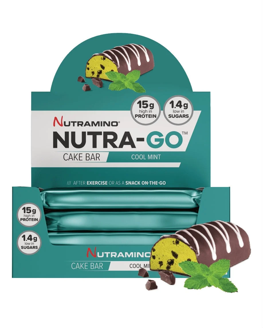 Nutramino Go Cake Bar Cool Mint 12x57g