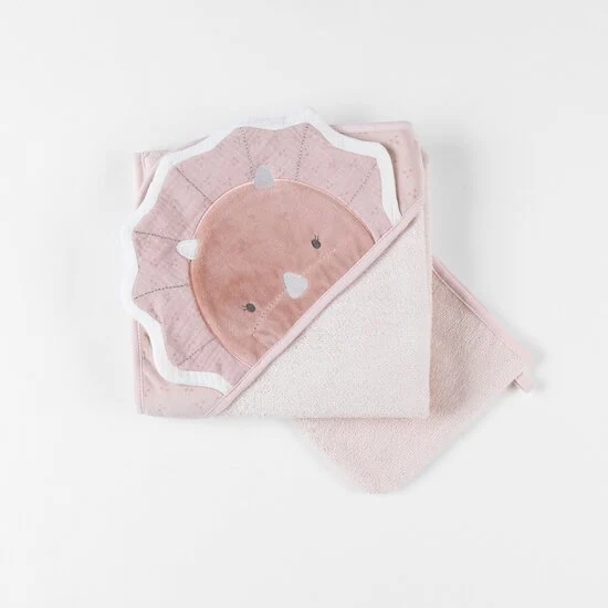 Popsie, Gigi & Louli Set de bain éponge   Rose        de               Noukies