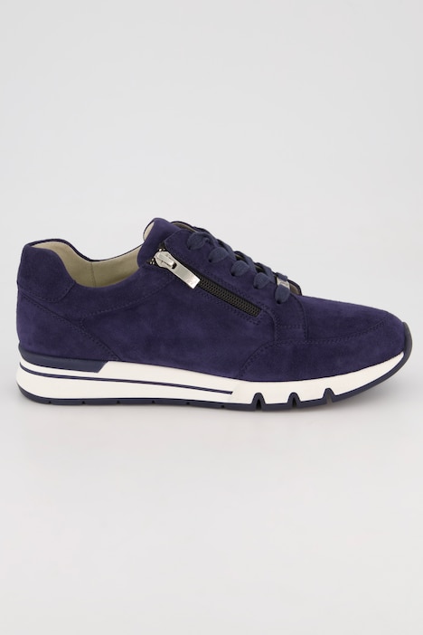 Caprice Leder-Sneaker, Zipper, Wechselfußbett
