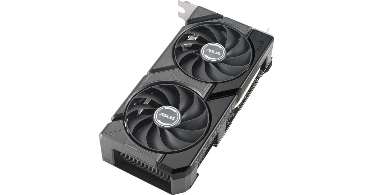 ASUSDUAL GeForce RTX 4060 Ti EVO OC grafische kaart  (1x HDMI, 3x DisplayPort, DLSS 3)