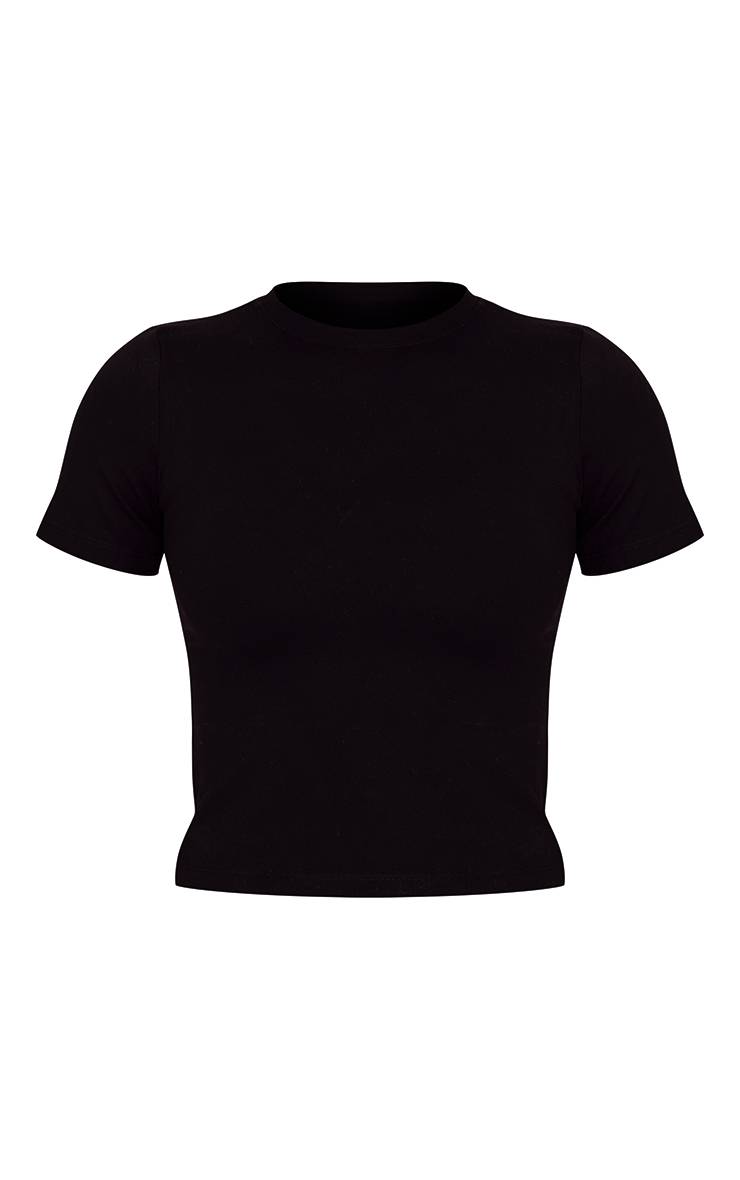 Deep Black Haut De Sport Moulant Longue Coupe À Manches Courtes Ultimate Sculpt