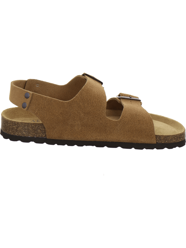 Sandalen Herren Leder cognac