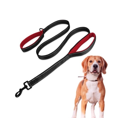 Guia para cães Edipets em nylon vermelho resistente