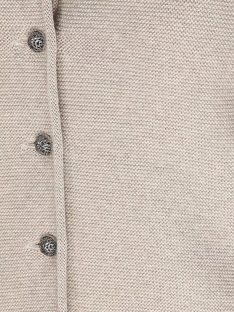 GOTTSEIDANK Trachten Strickjacke Slim Fit ANNA creme