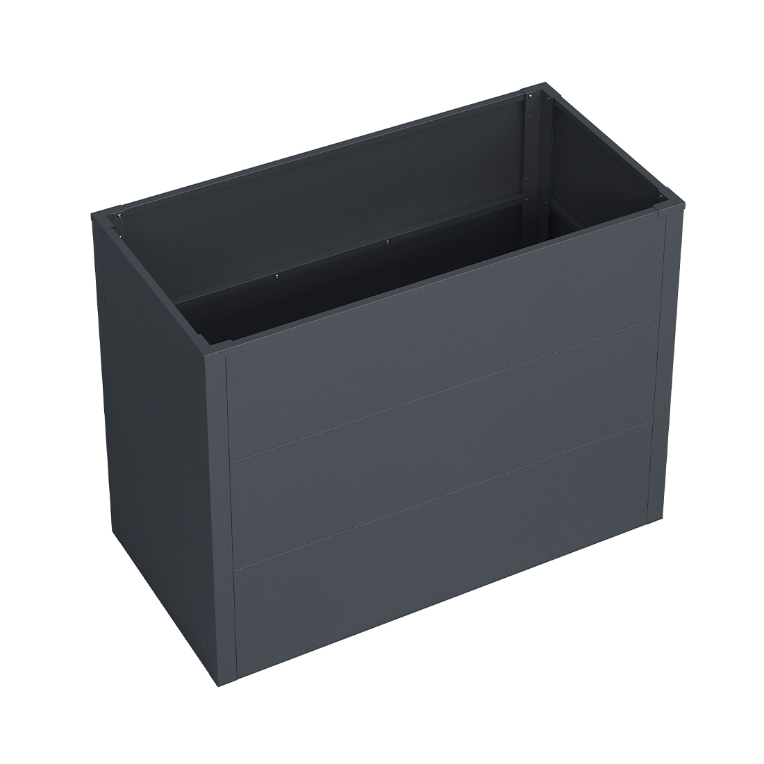 Holmberg Hochbeet 77.5 x 100 x 50.5 cm anthrazit