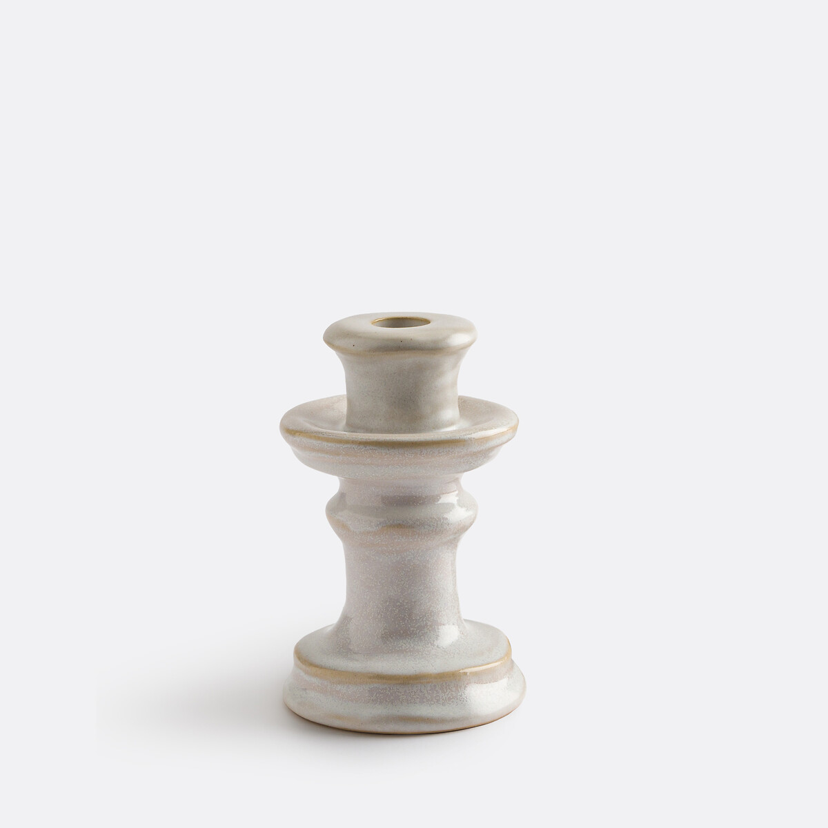 LA REDOUTE INTERIEURS<br>Castiçal de cerâmica Alt.14,8 cm Thodri