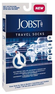 Jobst Travel Socks Zwart 41-42 1PR