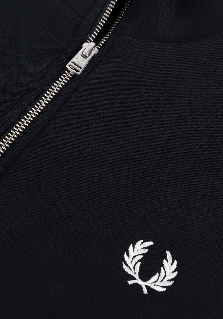 FRED PERRY donkerblauwe fred perry sweater half zip sweatshirt