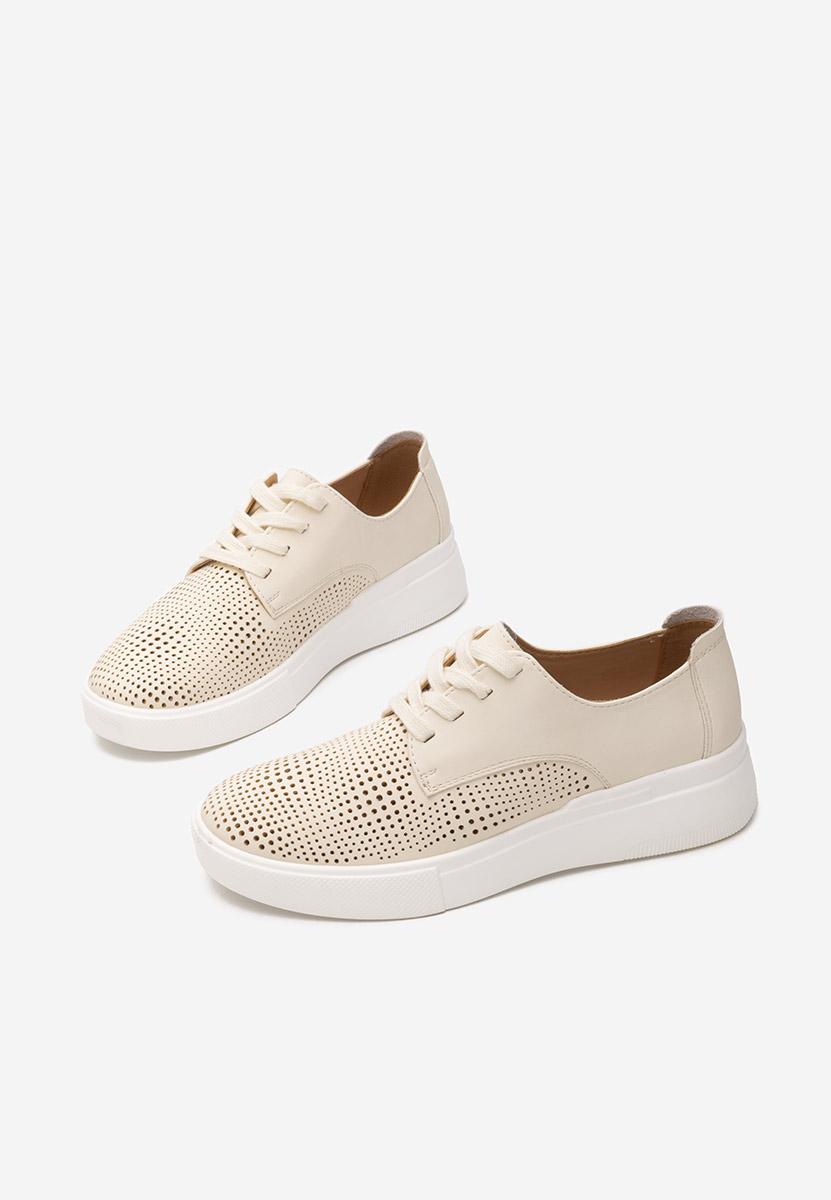 Chaussures casual femme beige Desiree