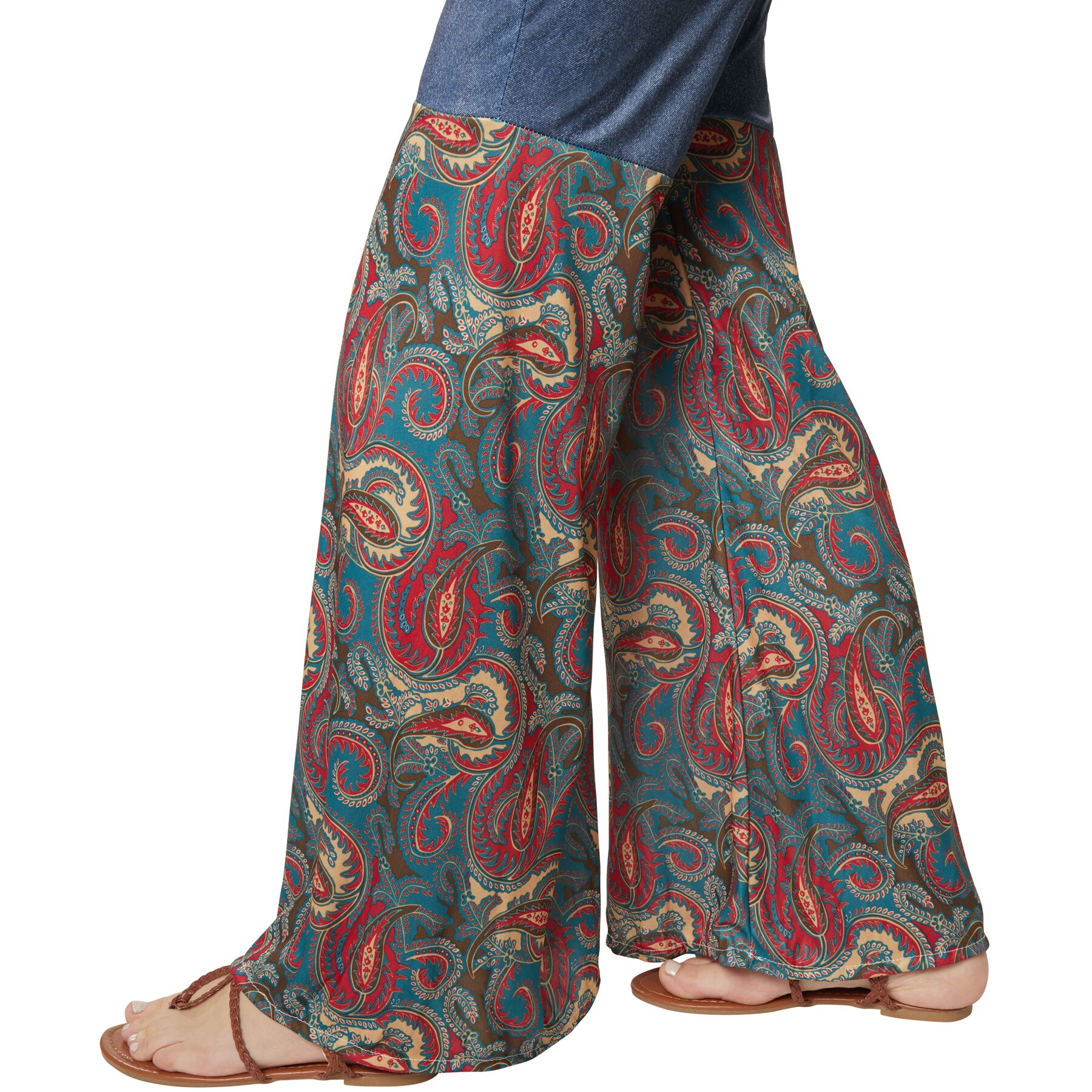 tectake® Frauenkostüm Groovy Flower Girl