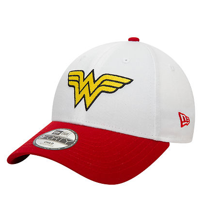New Era Kappe - 9Forty - Wonder Women - Weiß/Rot