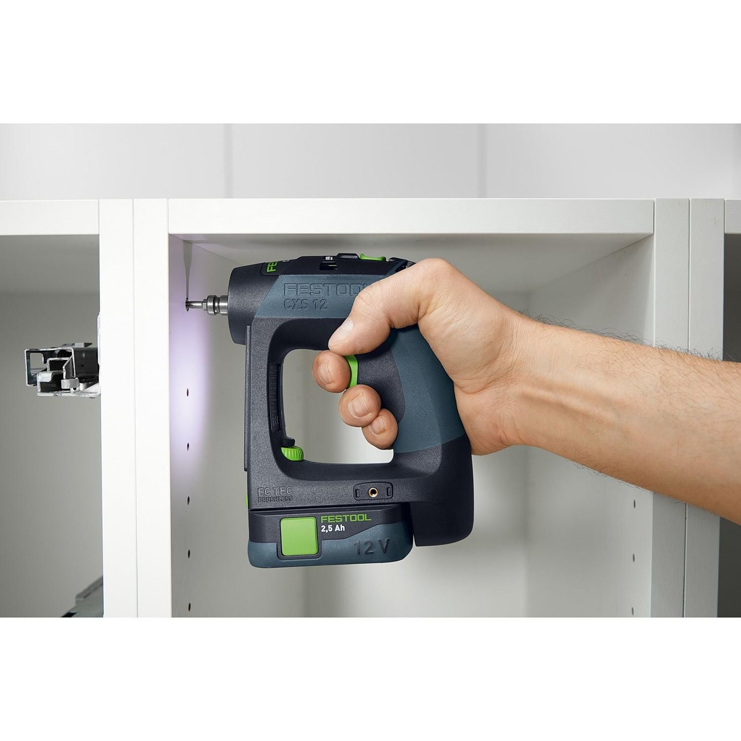 Festool CXS 12 2,5-Plus Accu Schroefboormachine 12V 2.5Ah in Systainer - 576864