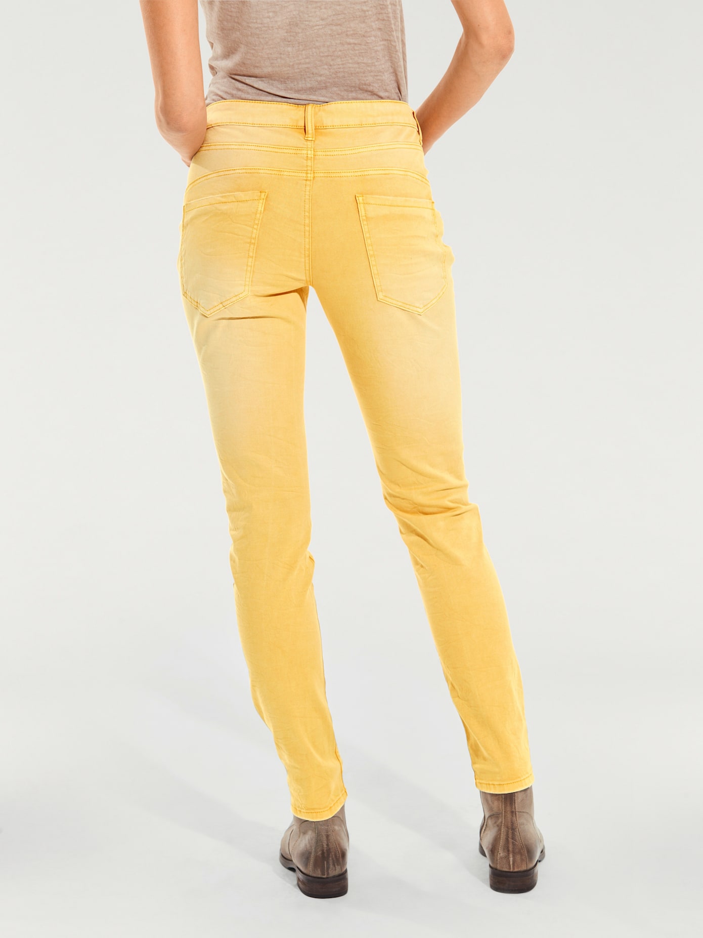 Pantalon boyfriend coupe droite