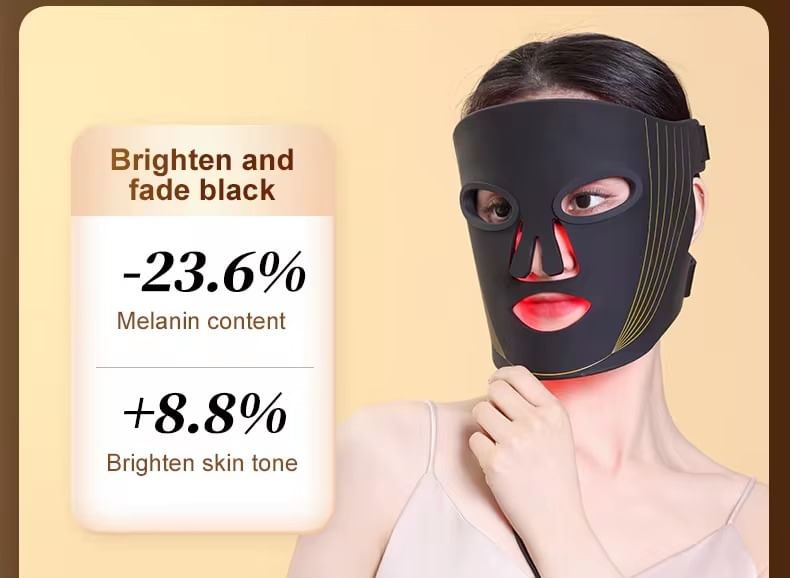 Beautyronics - USB-oplaadbaar lichttherapie-gezichtsmasker