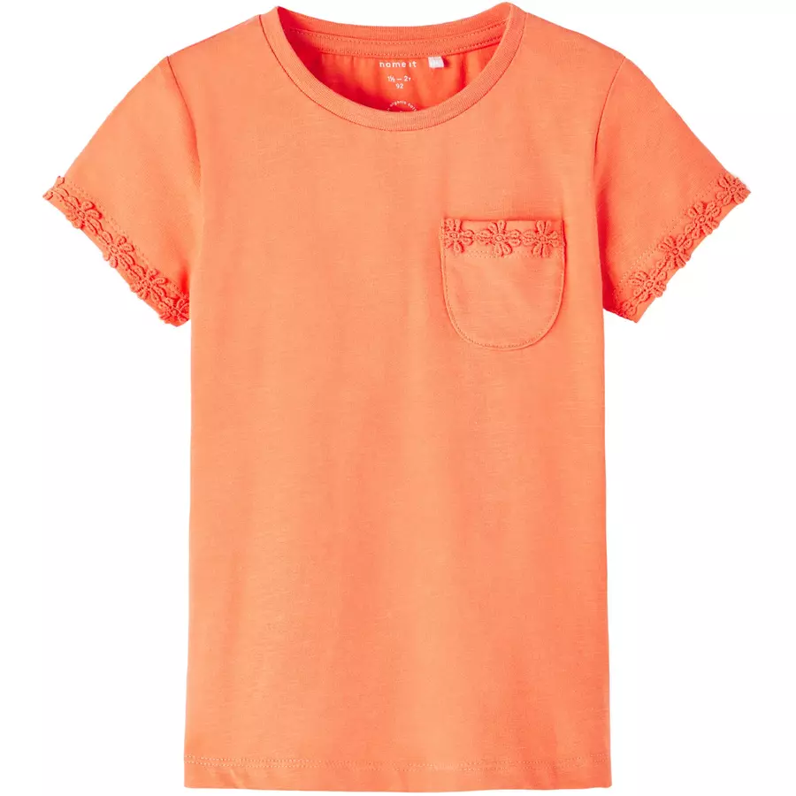 name it T-Shirt Nmffabienne Coral