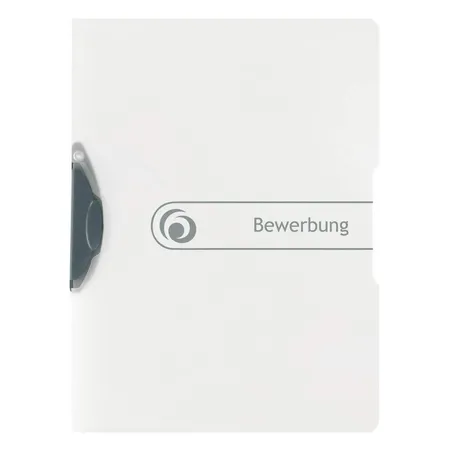 Herlitz Express Clip A4 Bewerbung PP farblos 30 Blatt