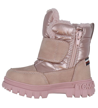 Tommy Hilfiger VinterStøvler - Fur Boot - Pink
