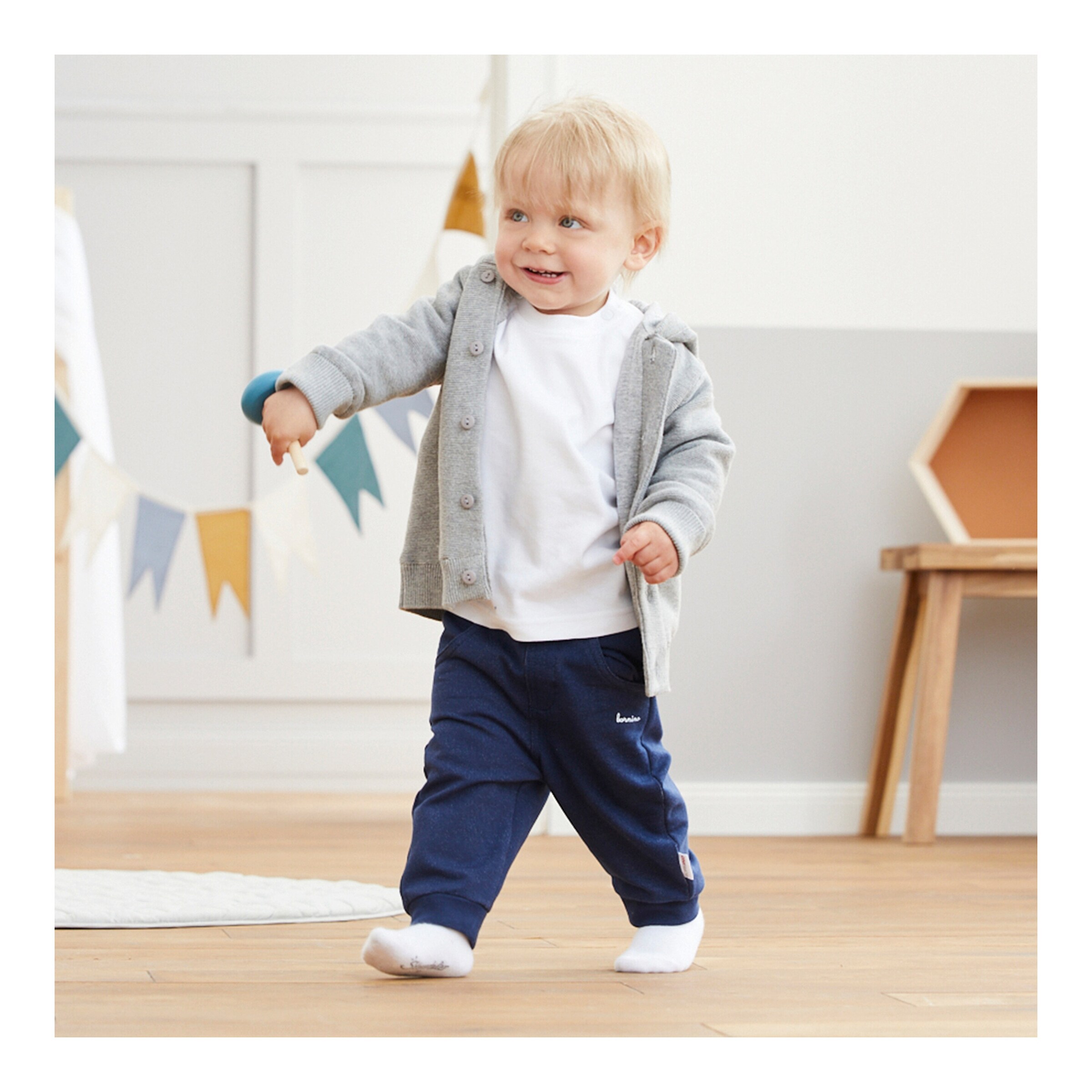 Bornino - Lieblinge Strickjacke mit Kapuze