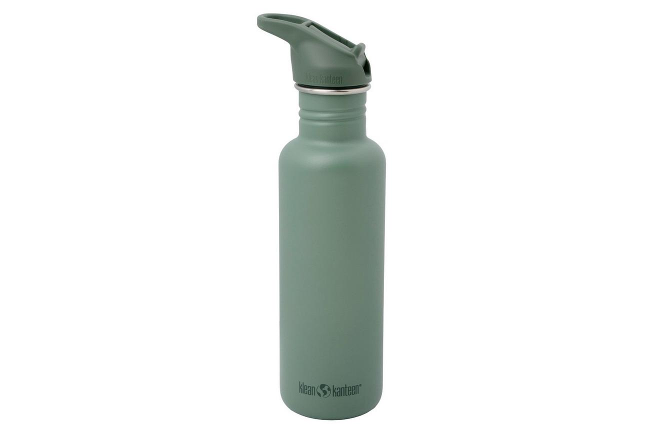 Klean Kanteen Classic Water Bottle 1011196 Sea Spray, Flip Seal Sport Cap, drinkfles, 800 ml