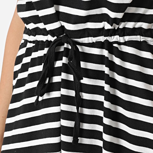 Robe Femme May Noir Blanc
