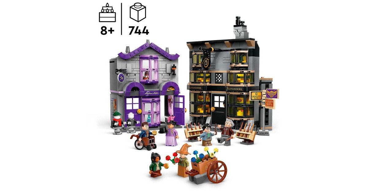 LEGOHarry Potter - Olivanders & Madame Mallekins gewaden Constructiespeelgoed  (76439)