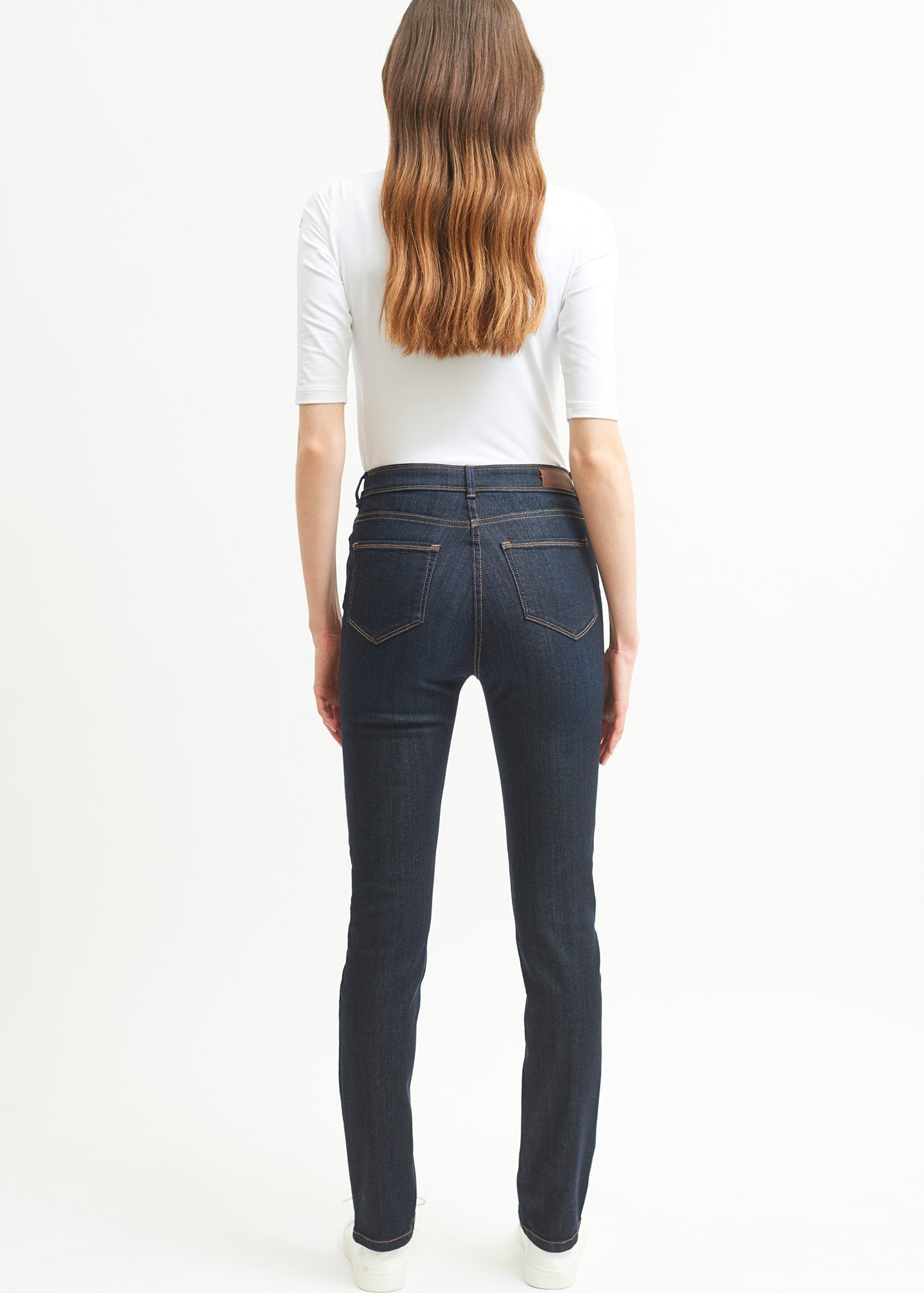 Jean taille haute Mimosa