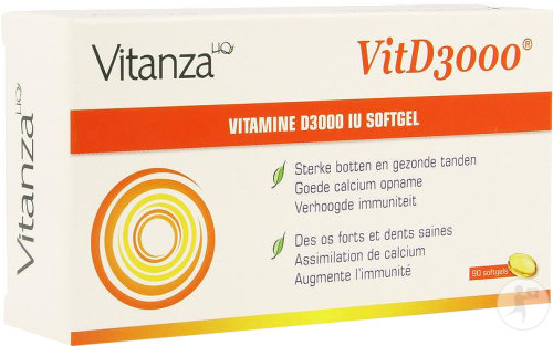 Vitanza HQ VitD3000 90 Gélules