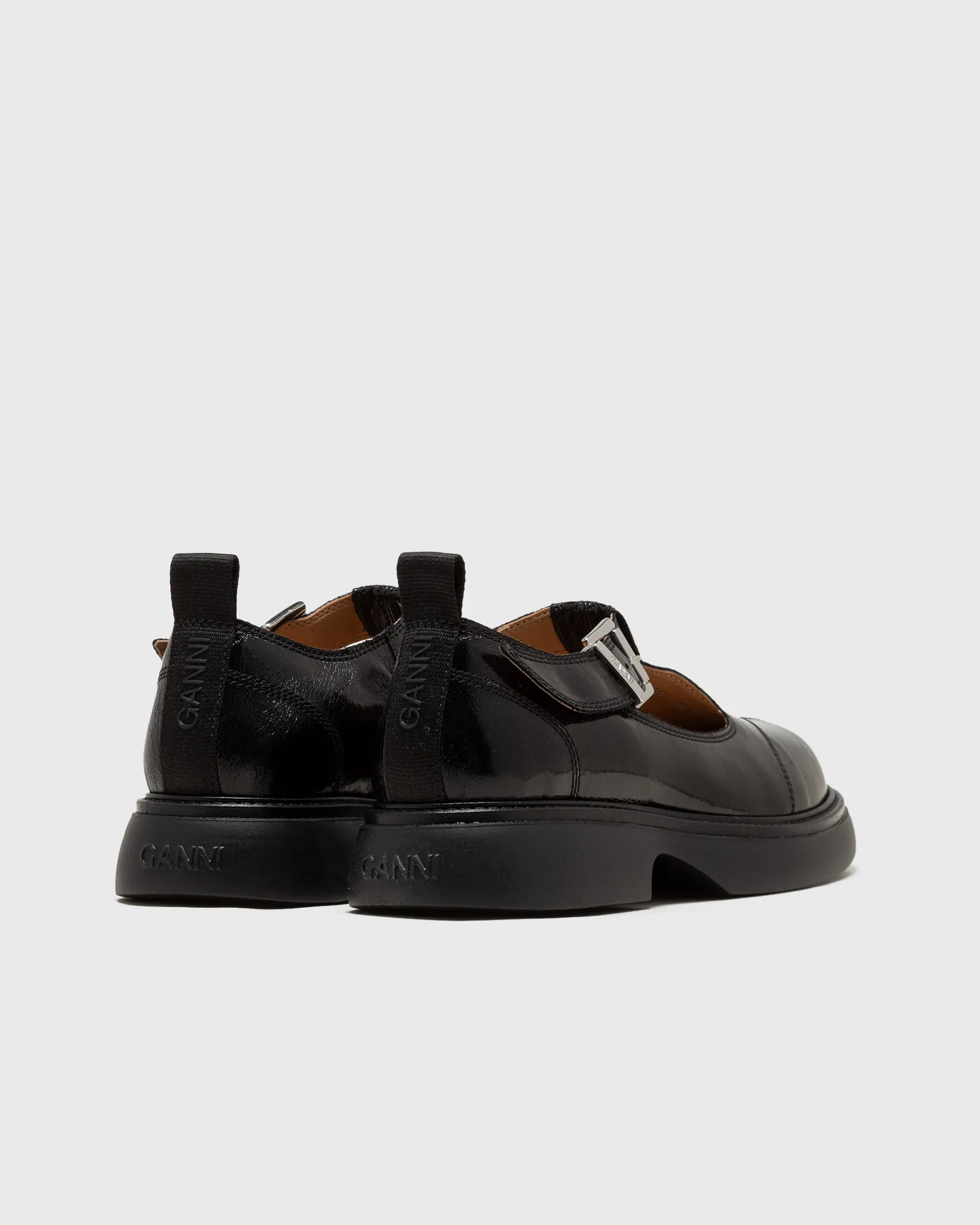 Ganni Everyday Buckle Mary Jane Tonal Naplack