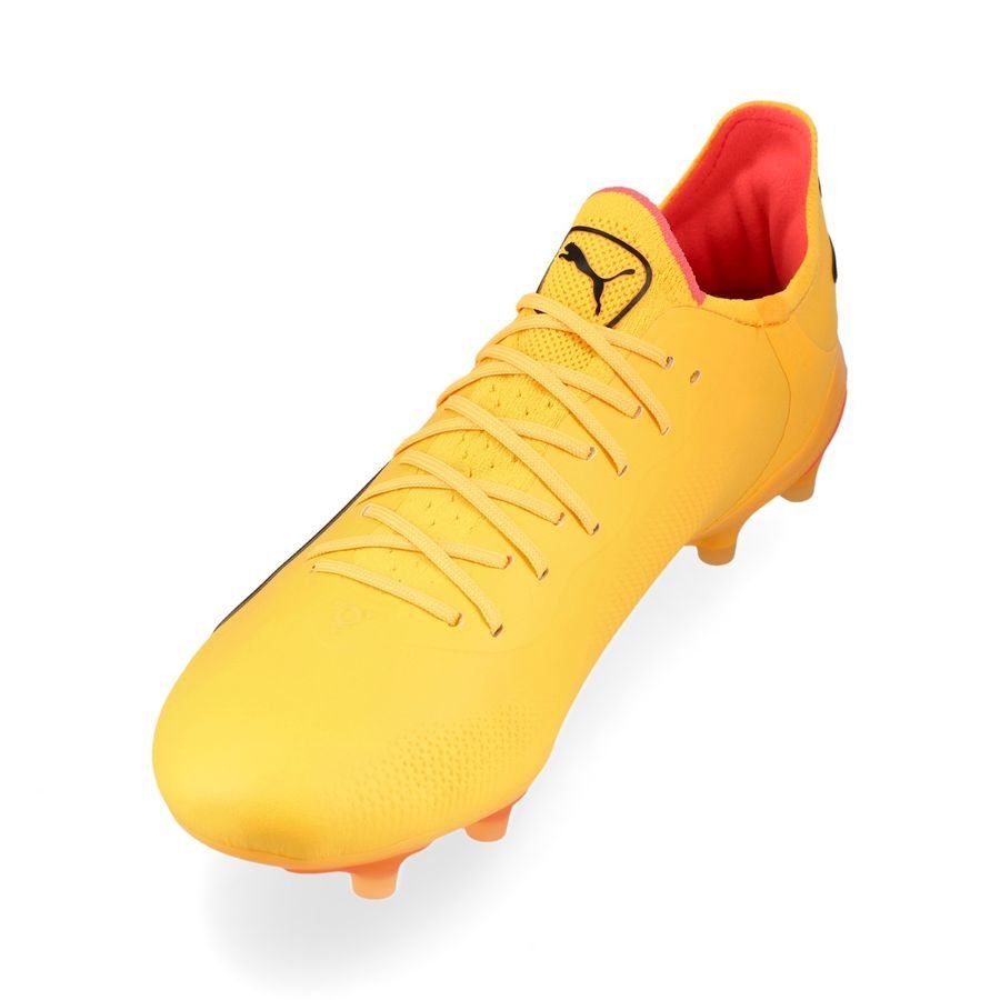 PUMA King Ultimate FG/AG Forever Faster - Sun Stream/Noir/Crépuscule
