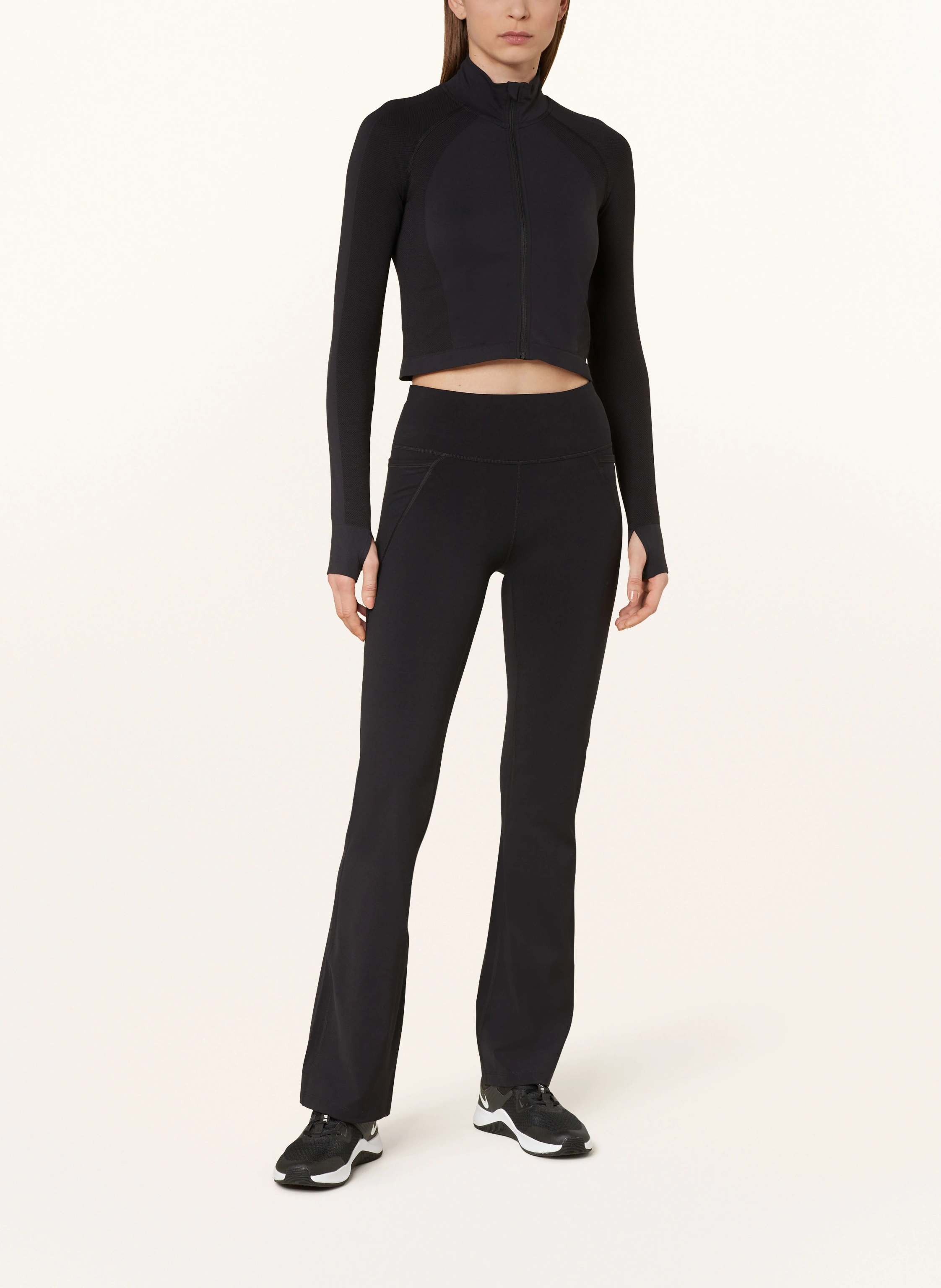 Sweaty Betty Cropped-Trainingsjacke ATHLETE