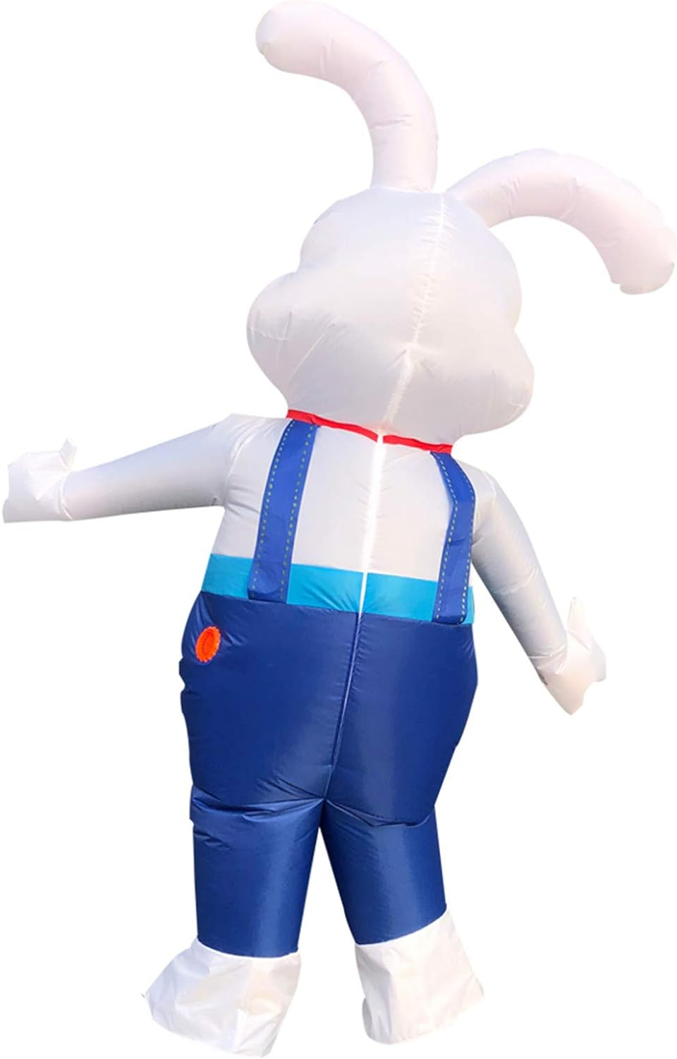 (170-180cm) Fasnachts Erwachsenen Kostüm Aufblasbare Hasen Verkleidung für Motto Partys / Ostern (Batteriebetrieben) - Bunt