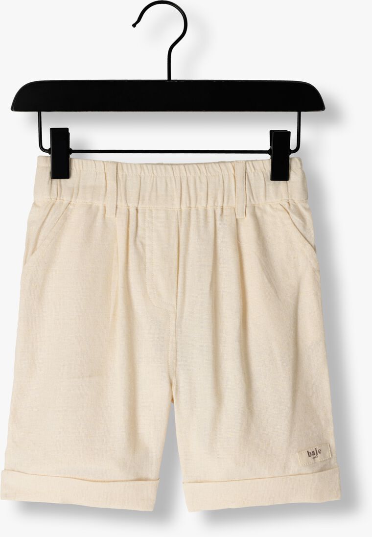 BAJE STUDIO zand baje studio korte broek mills