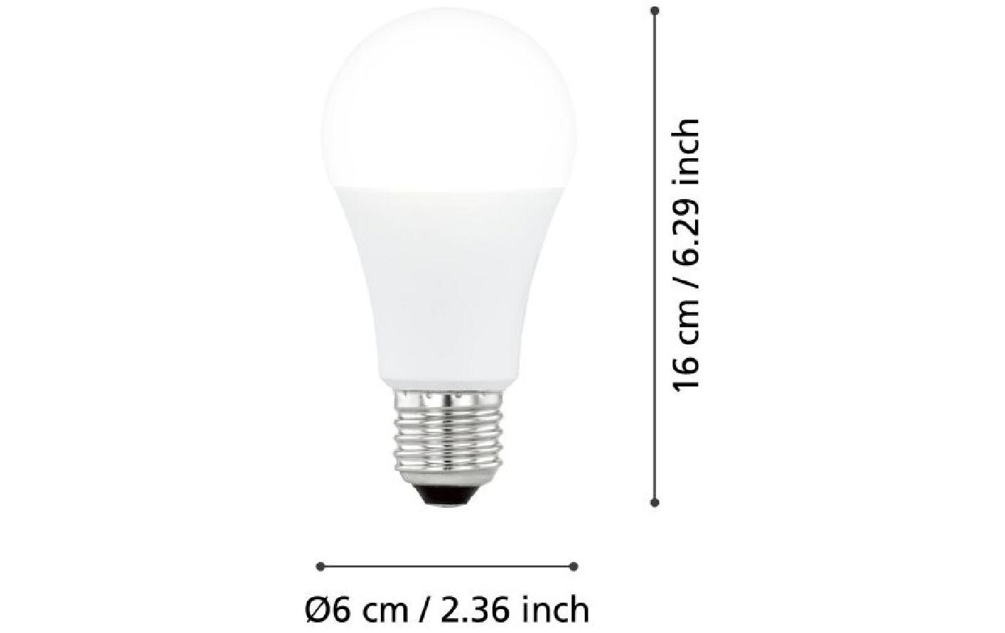 Lampe 9 W E27 WarmweissLED Leuchtmittel mit Bewegungssensor