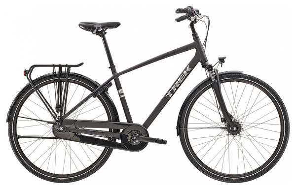Vélo de Ville Trek District 1 Equiped Shimano Nexus 7V Matte Dnister Black
