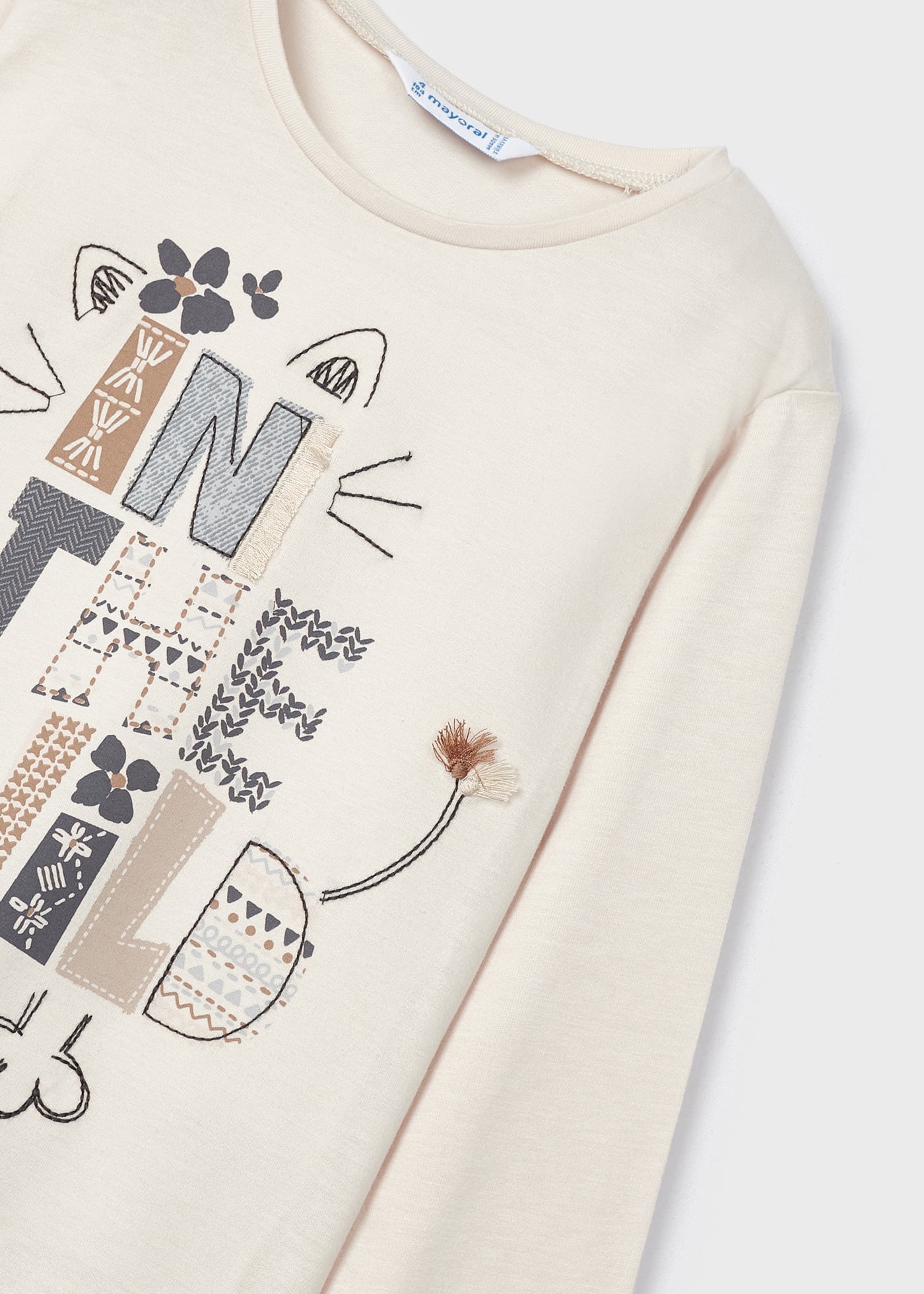 Camiseta estampada Better Cotton para meninas