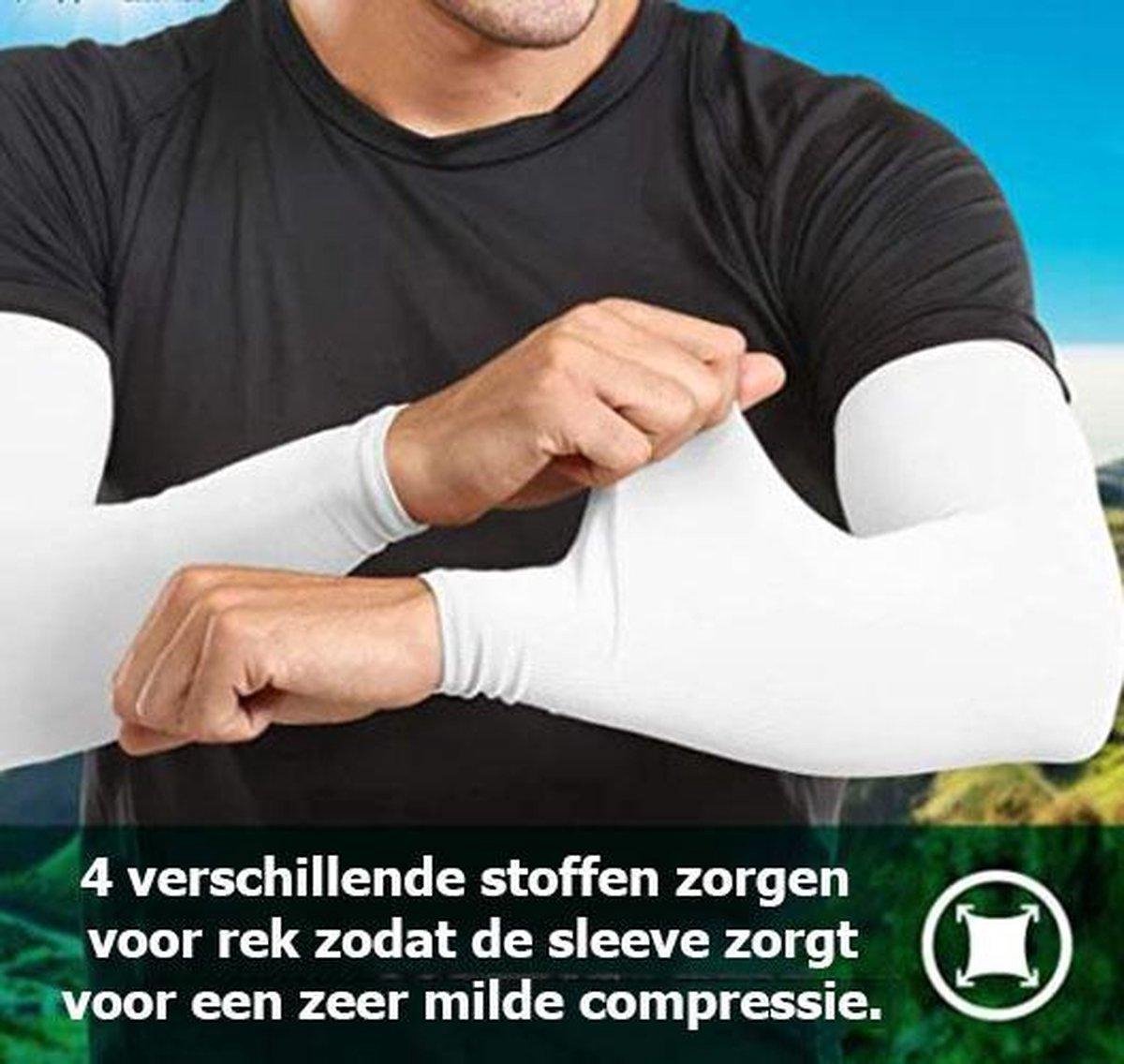 Travelhawk Black Arm Sleeve - L