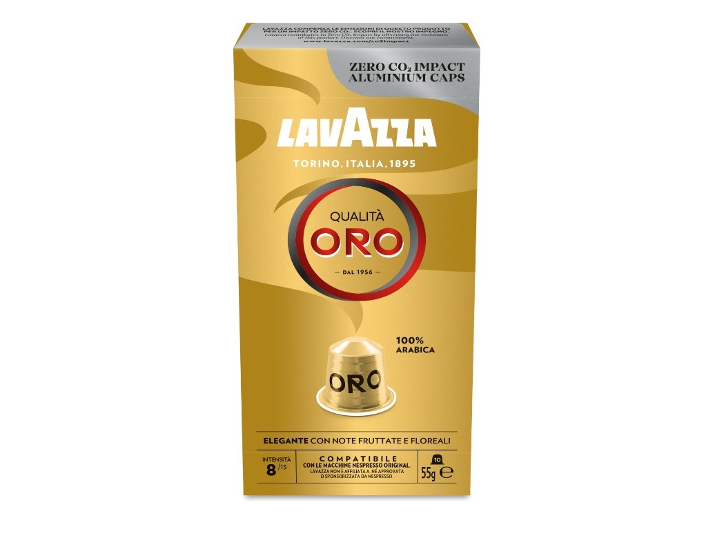 CÁPSULAS CAFÉ LAVAZZA COMP NSP QUALITÀ ORO 10 UN