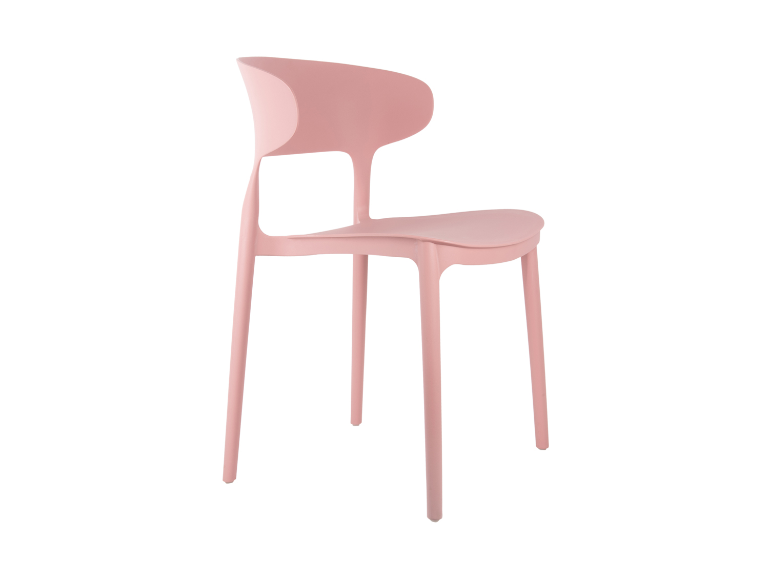 Dining chair Fain PP faded pink