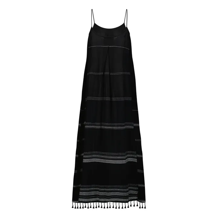 Lemlem Robe Slip Leliti | Noir