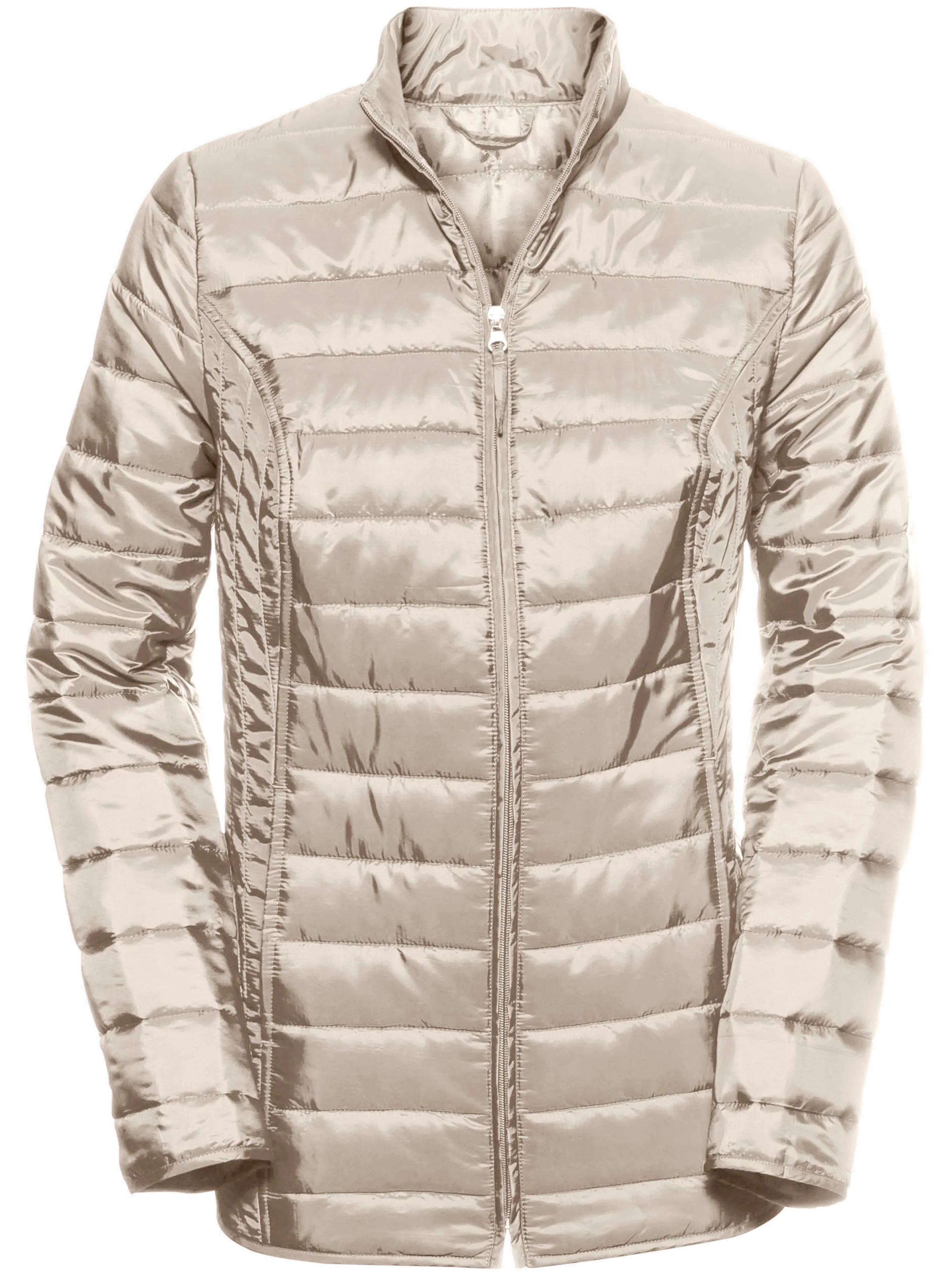 Steppjacke in wollweiß