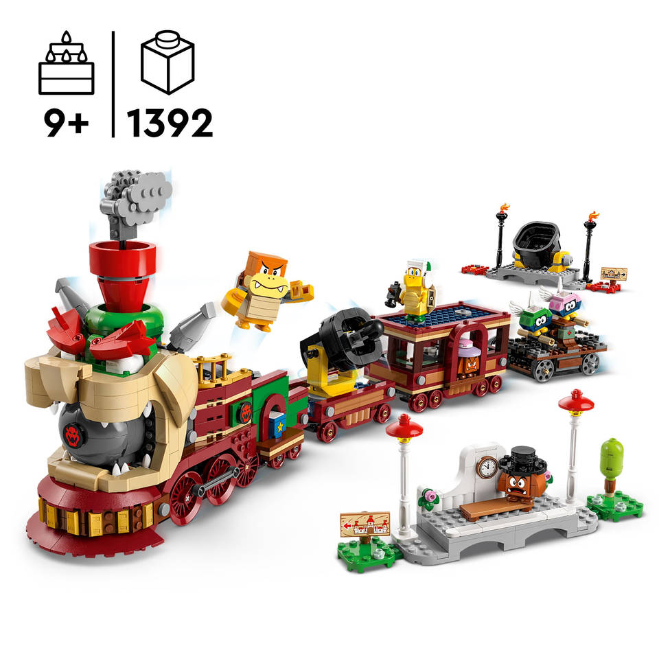 LEGO Super Mario de Bowser exprestrein 71437
